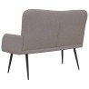 Sofa 2 places Taupe 115 x 61 x 87 cm Tissu 626466626466