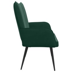Sofa 2 places Vert foncé 115 x 61 x 87 cm Velours (V) 626468626468