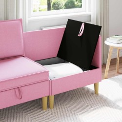 Sofa avec rangement Tissu 626474626474