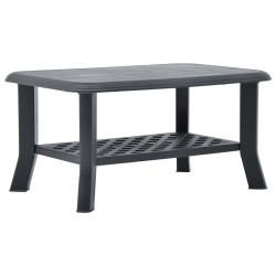Table basse Anthracite 90x60x46 cm Plastique 626477626477