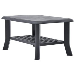 Table basse Anthracite 90x60x46 cm Plastique 626477626477
