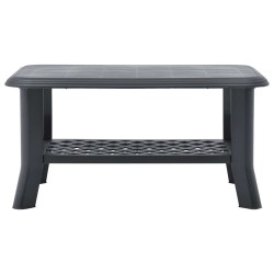 Table basse Anthracite 90x60x46 cm Plastique 626477626477