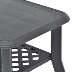 Table basse Anthracite 90x60x46 cm Plastique 626477626477