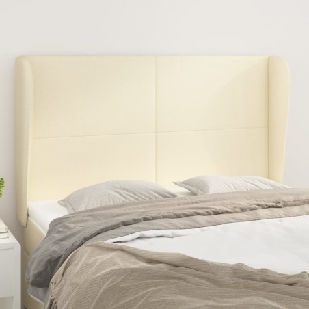 Tête de lit avec oreilles Crème 147x23x118/128 cm Similicuir 626478626478