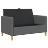 Sofa avec rangement Gris foncé 122 x 78 x 87 cm Polyester 626496626496