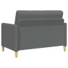 Sofa avec rangement Gris foncé 122 x 78 x 87 cm Polyester 626496626496