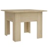 Table basse chêne sonoma 55x55x42 cm bois d'ingénierie 626500626500