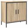 Ensemble de mobilier de salle de bain avec étagère 2 pcs Marron 626502626502