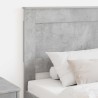 Tête de lit avec tête de lit Gris béton 80 cm Bois d'ingénierie 626503626503