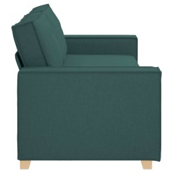 Sofa 3 places Vert foncé 220 cm tissu 626509626509