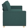 Sofa 3 places Vert foncé 220 cm tissu 626509626509