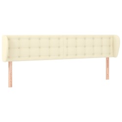Tête de lit avec oreilles Crème 163x23x78/88 cm Similicuir 626511626511