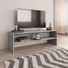 Meuble TV Gris béton 120x40x40 cm Bois d'ingénierie 626518626518