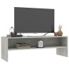 Meuble TV Gris béton 120x40x40 cm Bois d'ingénierie 626518626518
