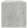 Meuble TV Gris béton 120x40x40 cm Bois d'ingénierie 626518626518