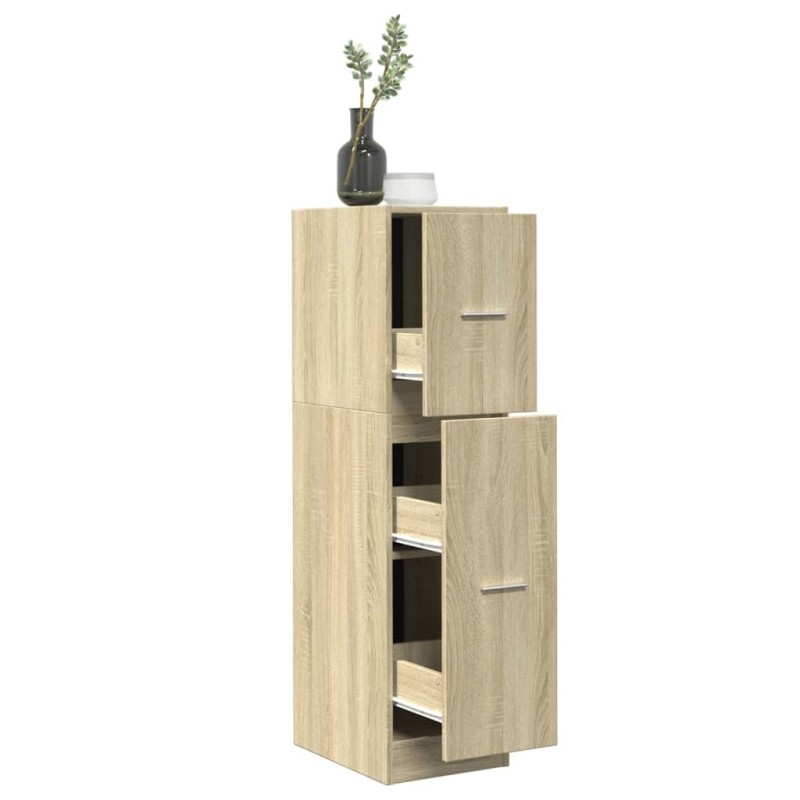 Armoire d'apothicaire chêne sonoma 30x41x118 cm bois ingénierie 626521626521