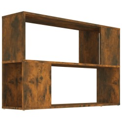 Bibliothèque Chêne fumé 100x24x63 cm Bois d'ingénierie 626522626522