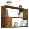 Bibliothèque Chêne fumé 100x24x63 cm Bois d'ingénierie 626522626522