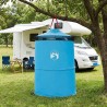 Tente de toilettes pop-up avec corde suspendue Bleu 97 x 126 cm 626528626528