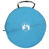 Tente de toilettes pop-up avec corde suspendue Bleu 97 x 126 cm 626528626528
