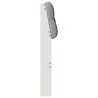 Tête de lit capitonnée Gris clair 80 cm Pin massif 626529626529