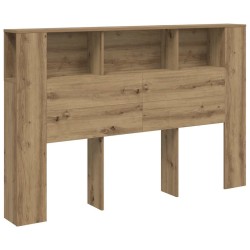 Armoire à tête de lit Chêne artisanal 160 x 18,5 x 103,5 cm Bois d'ingénierie 626530626530