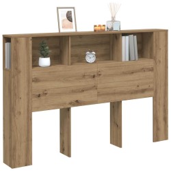 Armoire à tête de lit Chêne artisanal 160 x 18,5 x 103,5 cm Bois d'ingénierie 626530626530
