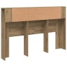 Armoire à tête de lit Chêne artisanal 160 x 18,5 x 103,5 cm Bois d'ingénierie 626530626530