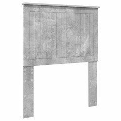 Tête de lit avec tête de lit Gris béton 80 cm Bois d'ingénierie 626531626531