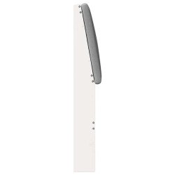 Tête de lit capitonnée Gris clair 80 cm Pin massif 626533626533