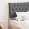 Tête de lit capitonnée Gris foncé 75 cm Pin massif 626536626536
