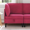 Sofa avec rangement Bordeaux Velours 626539626539