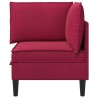 Sofa avec rangement Bordeaux Velours 626539626539