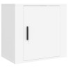 Tables de chevet murales 2 pcs Blanc 50x30x47 cm 626540626540