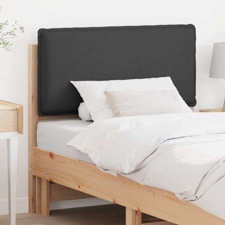 Tête de lit capitonnée Gris Naturel et Foncé 75 cm Pin massif 626543626543
