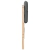Tête de lit capitonnée Marron et gris clair 75 cm Pin massif 626544626544