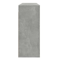 Armoire murale Gris béton 80x33x80 cm Bois d'ingénierie 626548626548