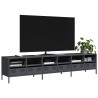 Meuble TV anthracite 202x39x43,5 cm acier laminé à froid 626549626549
