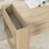 Table basse Chêne Sonoma 110 x 50 x 41 cm Bois d'ingénierie 626550626550
