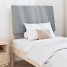 Tête de lit capitonnée Gris clair 75 cm Pin massif 626551626551