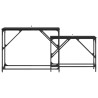 Table console 2 pcs Chêne noir 100 x 28 x 75 cm 626554626554