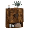 Armoire murale chêne fumé 60x31x70 cm bois d'ingénierie 626559626559