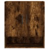 Armoire murale chêne fumé 60x31x70 cm bois d'ingénierie 626559626559