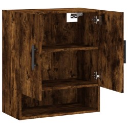 Armoire murale chêne fumé 60x31x70 cm bois d'ingénierie 626559626559