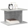 Table de chevet Gris béton 40 x 30 x 25 cm Bois d'ingénierie 626566626566