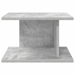 Table de chevet Gris béton 40 x 30 x 25 cm Bois d'ingénierie 626566626566