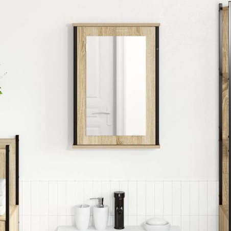 Armoire Miroir Chêne Sonoma 42 x 12 x 60 cm Bois d'ingénierie 626578626578
