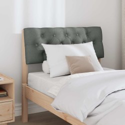 Tête de lit capitonnée Gris foncé 75 cm Pin massif 626579626579
