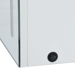 Armoire de salle de bain à miroir LED 80x12,2x68 cm 626581626581