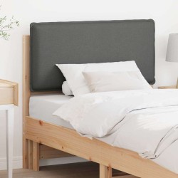 Tête de lit capitonnée Gris Naturel et Clair Pin massif 626587626587